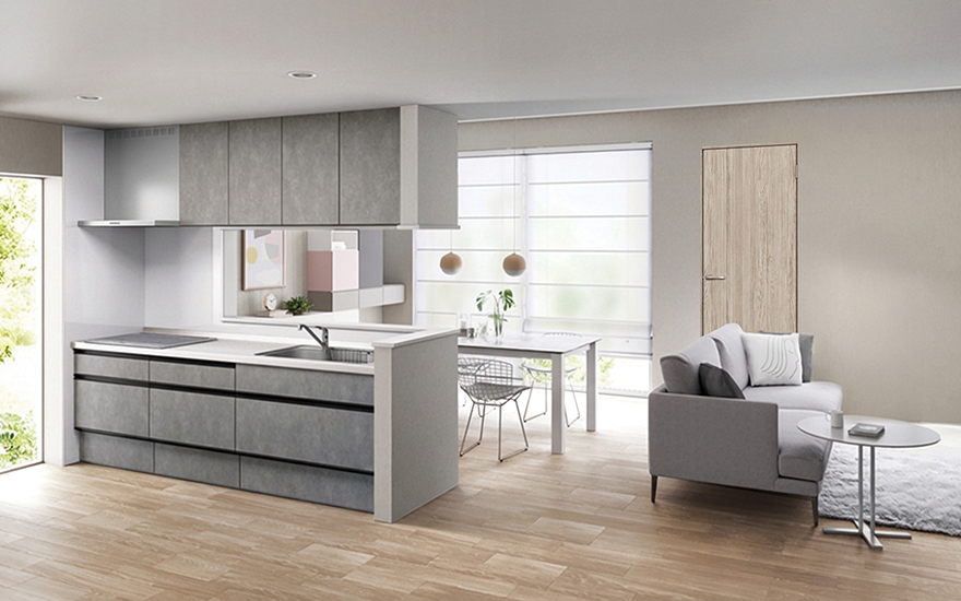 グレージュ 内観